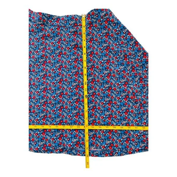 Tommy Hilfiger Multicolor Floral Print A-Line Skirt Women's Size 6 Flare - Picture 8 of 15